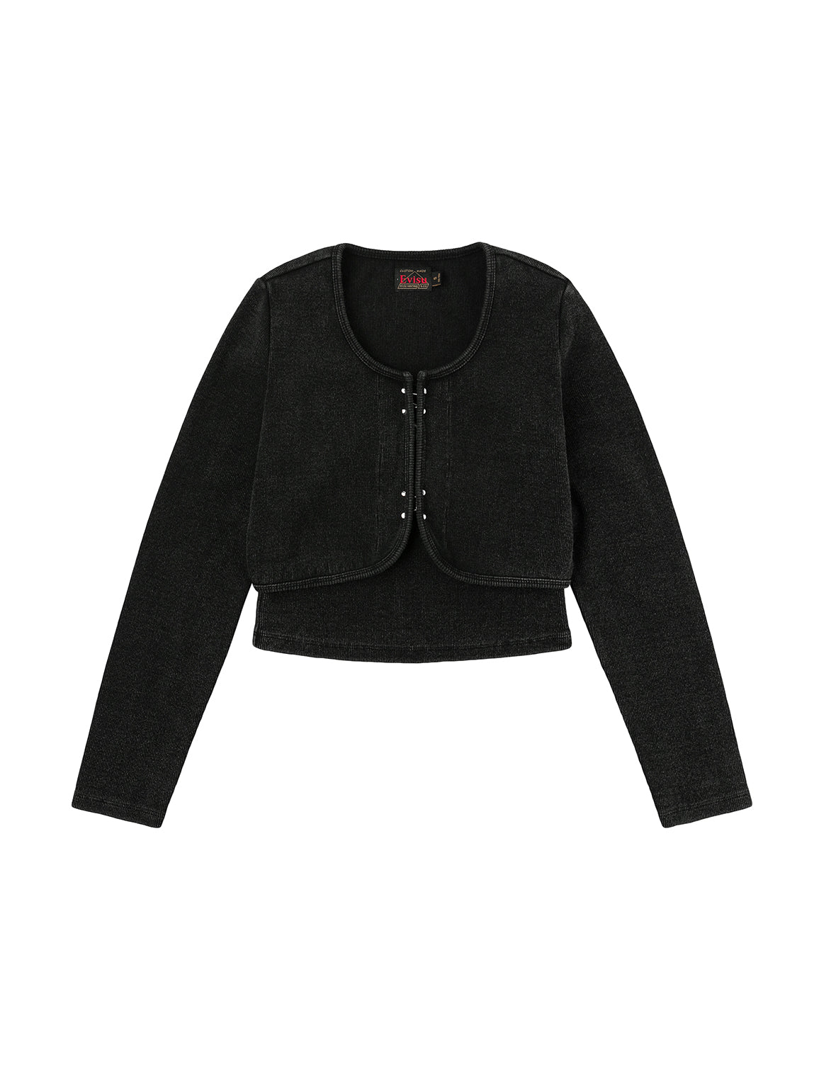 Seagull Embroidery Fashion Fit Knitted Vest Jacket